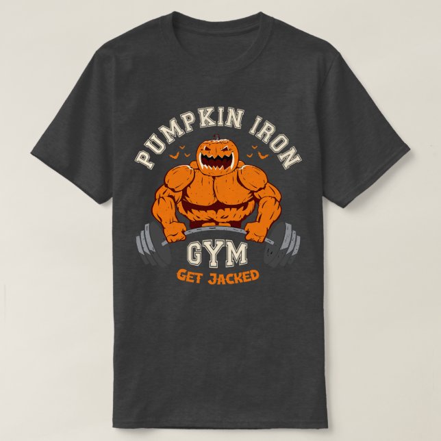 Camiseta Pumpkin Iron Gym (Frente do Design)