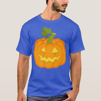 Camiseta Pumpkin Jack O' Lantern Face, Evil Smile, Hallowee
