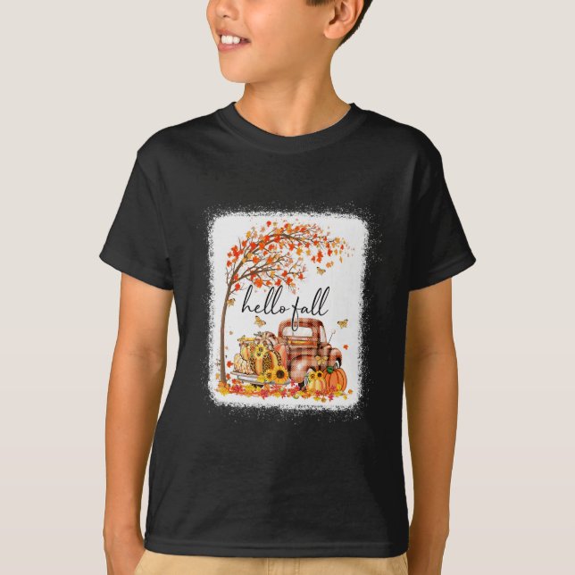 Camiseta Pumpkin Leopard Alô Queda Feliz Queda Queda (Frente)