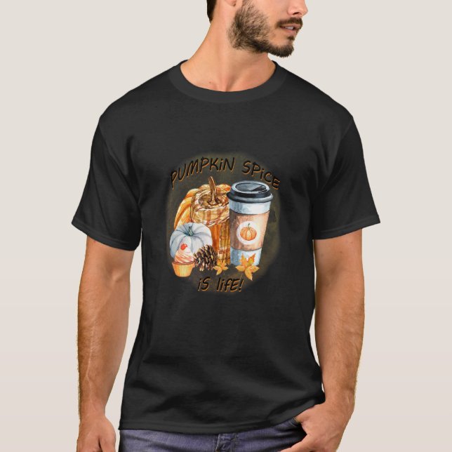 Camiseta Pumpkin Life Autumn Fall Obrigado Pumpkin Season C (Frente)