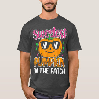 Camiseta Pumpkin mais doce no Patch Halloween Meninas