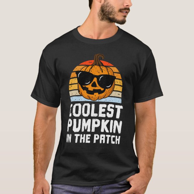 Camiseta Pumpkin mais fixe, Halloween Men's (Frente)