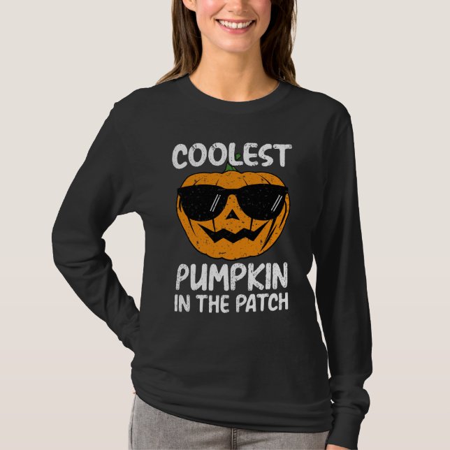Camiseta Pumpkin mais fixe, Halloween Mulheres (Frente)