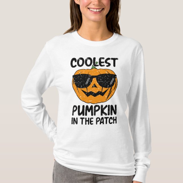 Camiseta Pumpkin mais fixe, Halloween Mulheres (Frente)