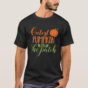Camiseta Pumpkin mais grosso no outono de outono de outono