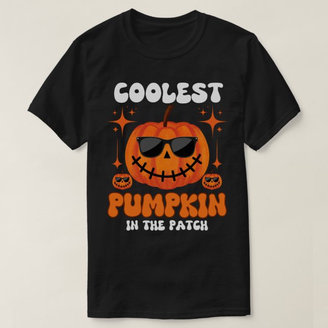Camiseta Pumpkin Mais Legal O Patch (Frente do Design)