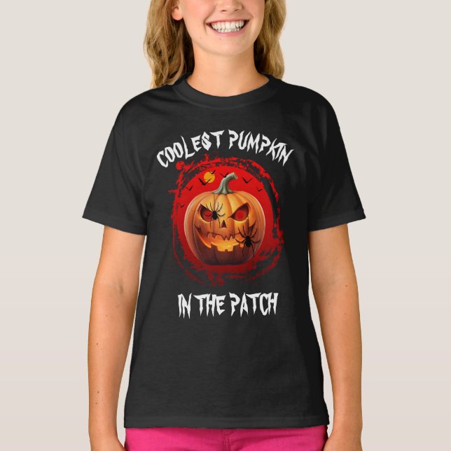 CAMISETA PUMPKIN MAIS RESFRIADO NO PATCH PERSONALIZADO (Frente)