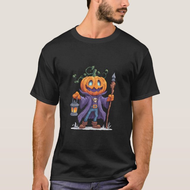 Camiseta Pumpkin Man  (Frente)