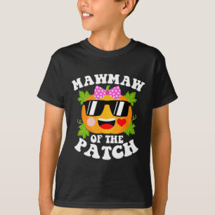 Camiseta Pumpkin Mawmaw Da Família De Halloween De Diversão