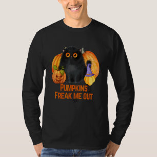 Camiseta Pumpkin Negro Bonito Pumpkins Me Assusta