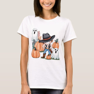 Camiseta Pumpkin no Halloween Ocidental