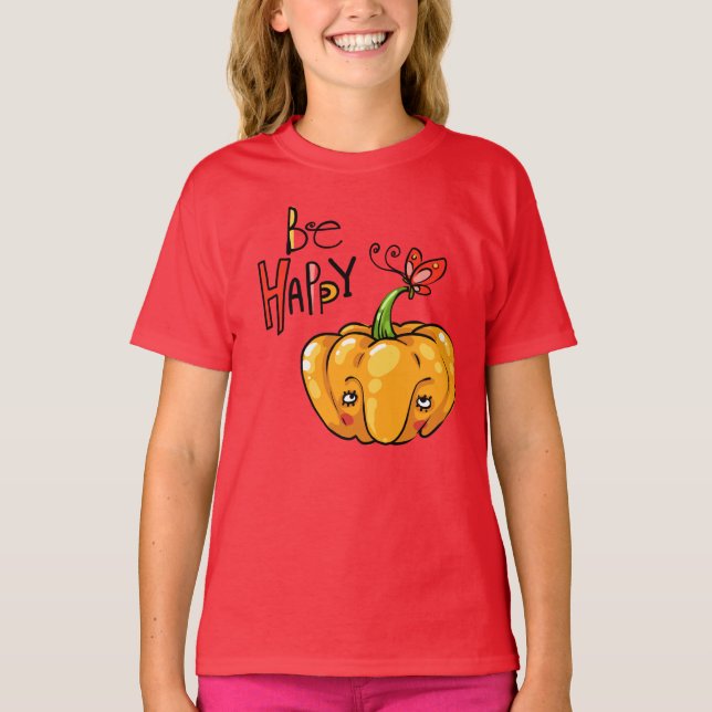 Camiseta Pumpkin "Oi" (Frente)
