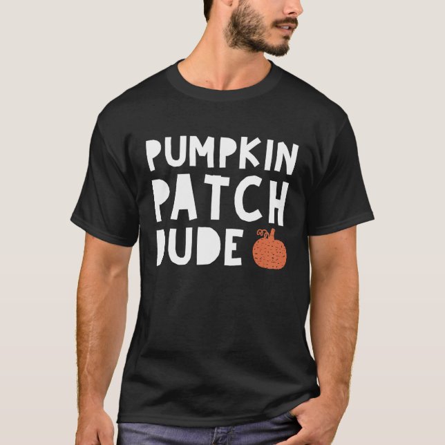 Camiseta Pumpkin Patch Cara Queda Garoto Menino Desapontado (Frente)