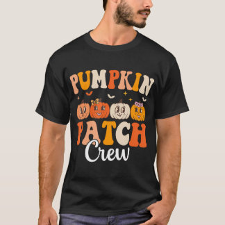 Camiseta Pumpkin Patch Crew Correspondente à Família Groova