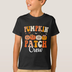 Camiseta Pumpkin Patch Crew Correspondente à Família Groovy