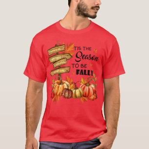 Camiseta Pumpkin Patch Hayrides Corn Maze Tis A Época De