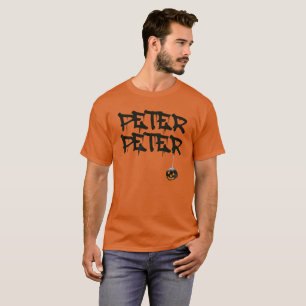 Camiseta Pumpkin Peter Halloween Costume Assustador
