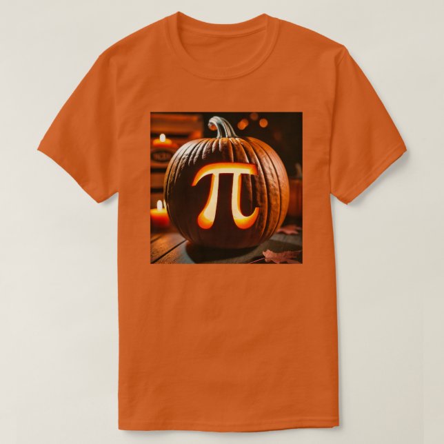 Camiseta Pumpkin PI (Frente do Design)