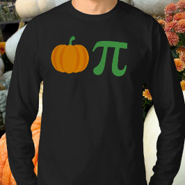 Camiseta Pumpkin Pi Math Long Sleeve Tshirt