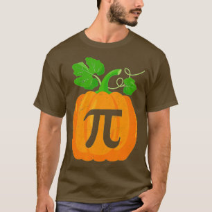 Camiseta Pumpkin Pi Professor de Matemática Halloween Filha
