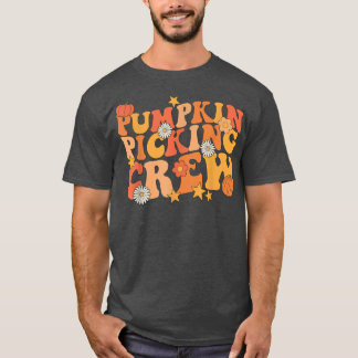 Camiseta Pumpkin Picando O Esquadrão Da Tripulação Cai No O