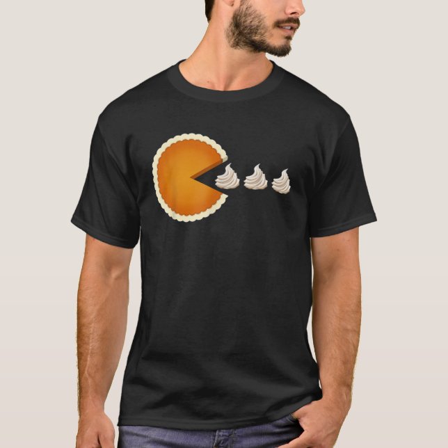 Camiseta Pumpkin Pie Engraçado Matemática Fodora de Hallowe (Frente)