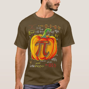 Camiseta Pumpkin Pie Math Dia de as Bruxas engraçado Ação d