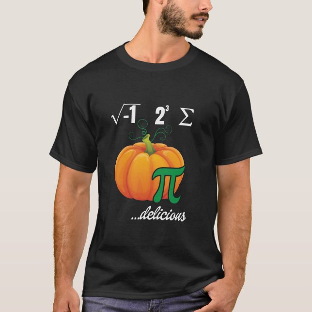 Camiseta Pumpkin Pie Math Professor Engraçado De Volta À Sa (Frente)