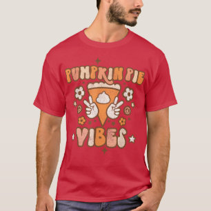 Camiseta Pumpkin Pie Vibes Mulheres Meninas Pumpkin Cair