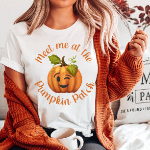 Camiseta Pumpkin Piscando Me Encontra No Pumpkin Patch