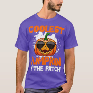Camiseta Pumpkin Retro Mais Fresco No Hallowee Do Groovy