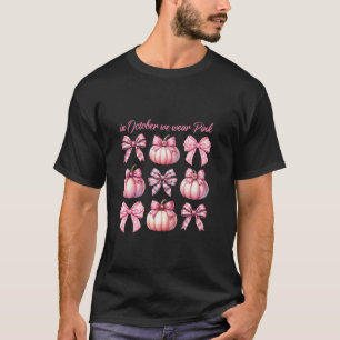 Camiseta Pumpkin Rosa De Arco Coquetel Em Outubro Vestimos 