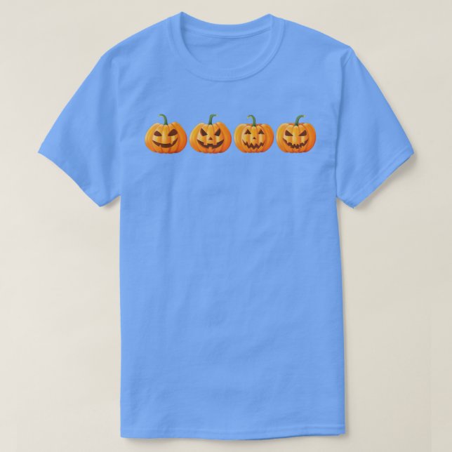Camiseta Pumpkin Season Boo Crew Halloween Vibes Happy Hall (Frente do Design)