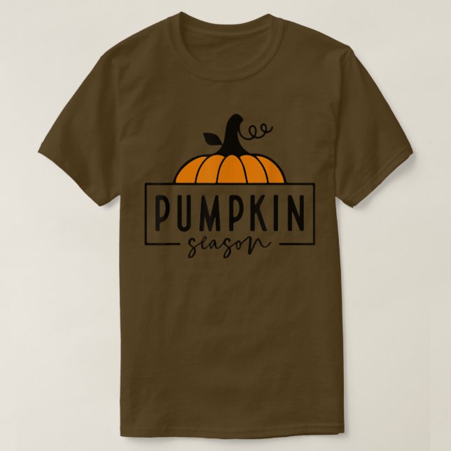 Camiseta Pumpkin Season Fall Pumpkin Cuja Pumpkin (Frente do Design)