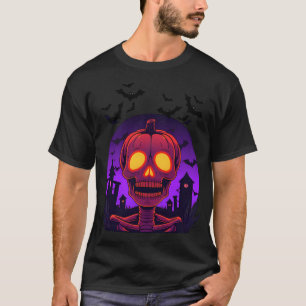 Camiseta Pumpkin Skull Fusion 🎃 💀