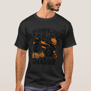 Camiseta Pumpkin Smasher Spooky Ghost Truck