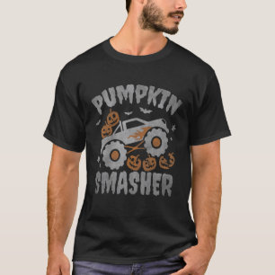 Camiseta Pumpkin Smasher Toddler Halloween Para Monster Tru