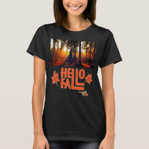 Camiseta Pumpkin Spice Autumn Queda Café Sweet