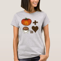 Pumpkin Spice + Café Latte = Amor Coração