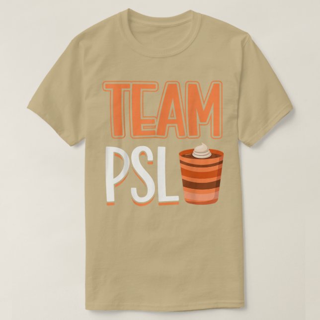 Camiseta Pumpkin Spice Coffee Amantes de outono de outono C (Frente do Design)