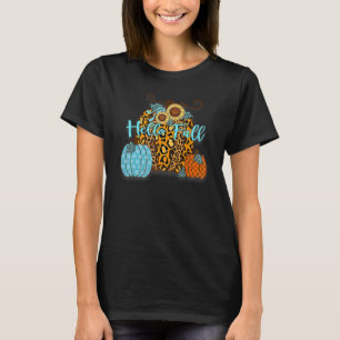 Camiseta Pumpkin Spice Cozy Noite Halloween Alô Fall Chee