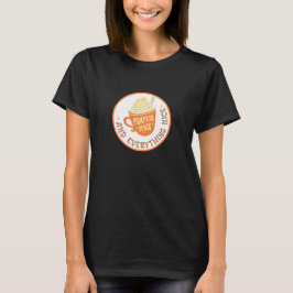 Camiseta Pumpkin Spice Crachá Mulheres
