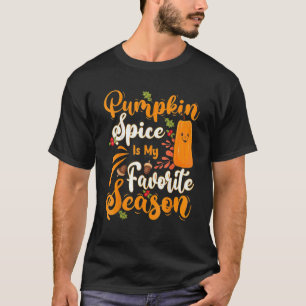 Camiseta Pumpkin Spice É A Minha Queda Fofa De Época Favori