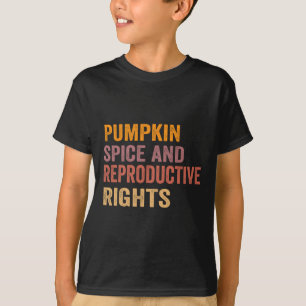 Camiseta Pumpkin Spice E Direitos Reprodutivos