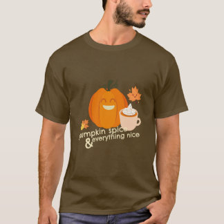 Camiseta Pumpkin Spice e tudo de bom