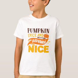 Camiseta Pumpkin Spice E Tudo O Que É Boa Cotação De Outono