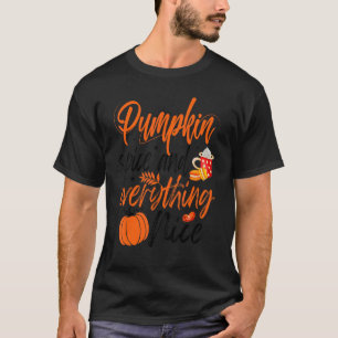 Camiseta Pumpkin Spice E Tudo O Que É Bonito Cai Víblias