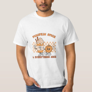 Camiseta Pumpkin Spice e tudo o que é legal, Cozy Fall