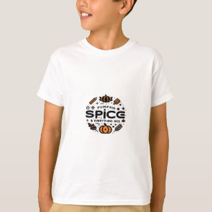 Camiseta Pumpkin Spice E Tudo O Que É Slogan De Tendência L