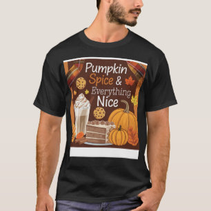 Camiseta "Pumpkin Spice e tudo que é legal - Fall's Favorit